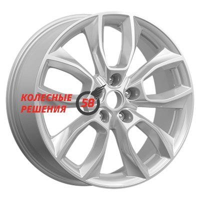 Premium Series КР001 (Uni-S/Changan CS55 Plus/Belgee X70) Elite Silver 7x18/5x114.3 D60.1 ET45  