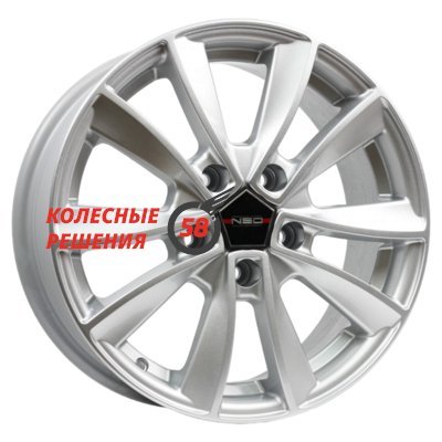 Neo 642 Silver 6.5x16/5x110 D65.1 ET37  